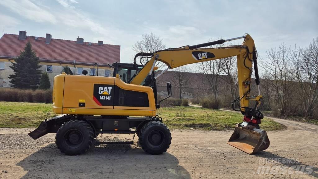 CAT M 314 F Excavatoare cu roti