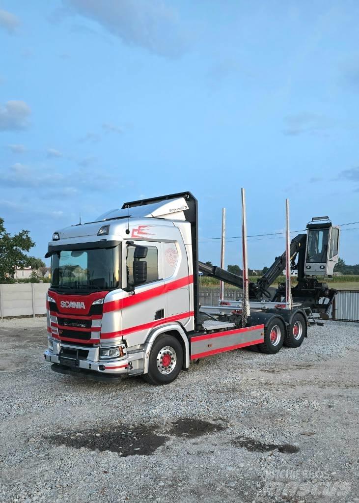 Scania R 540 Camioane cu macara