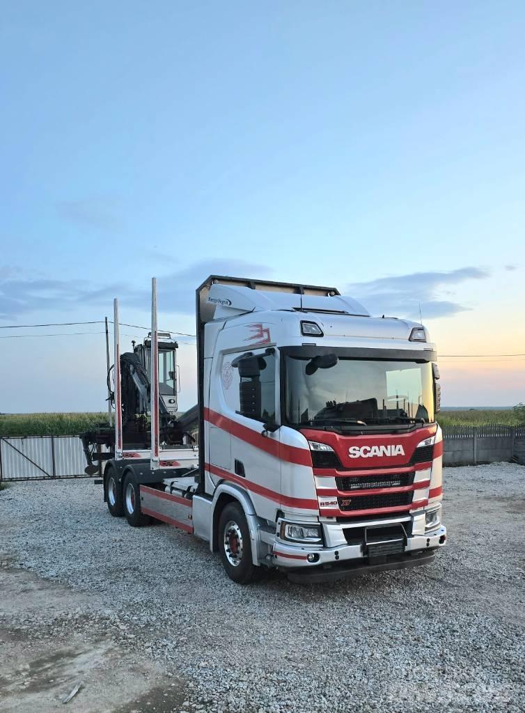 Scania R 540 Camioane cu macara