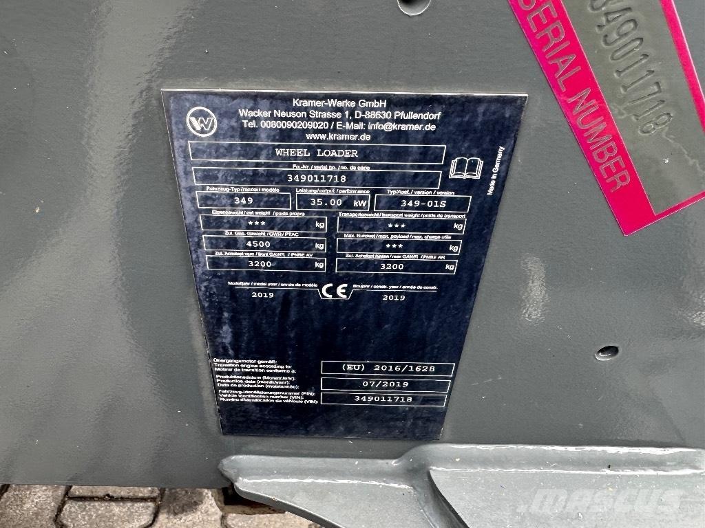 Kramer-allrad 5065 Incarcator pe pneuri
