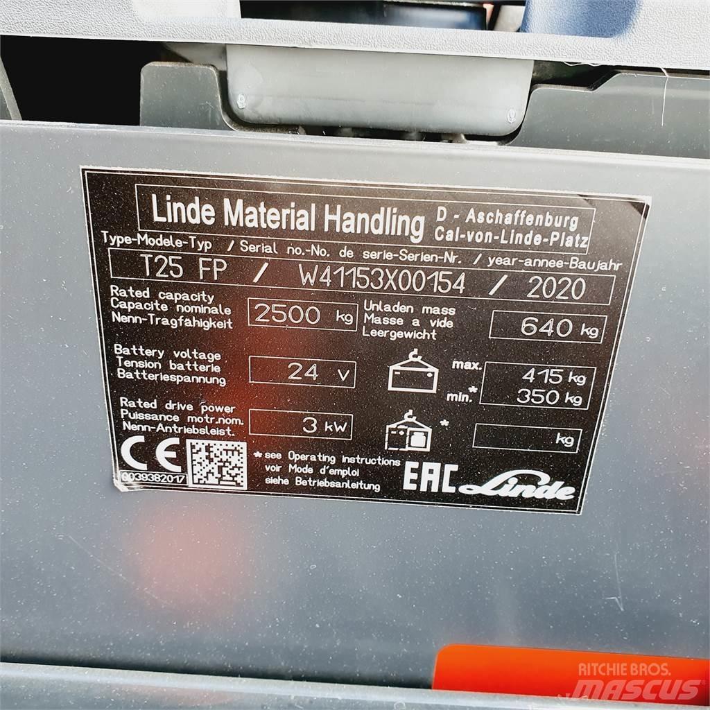 Linde T25FP Transpaleta manuala