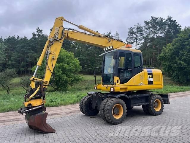 Komatsu PW 160 ES-7K Excavatoare cu roti