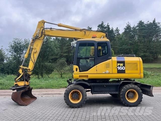 Komatsu PW 160 ES-7K Excavatoare cu roti