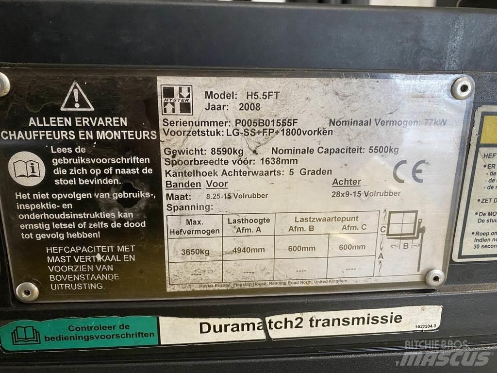 Hyster H5.5FT Stivuitor GPL