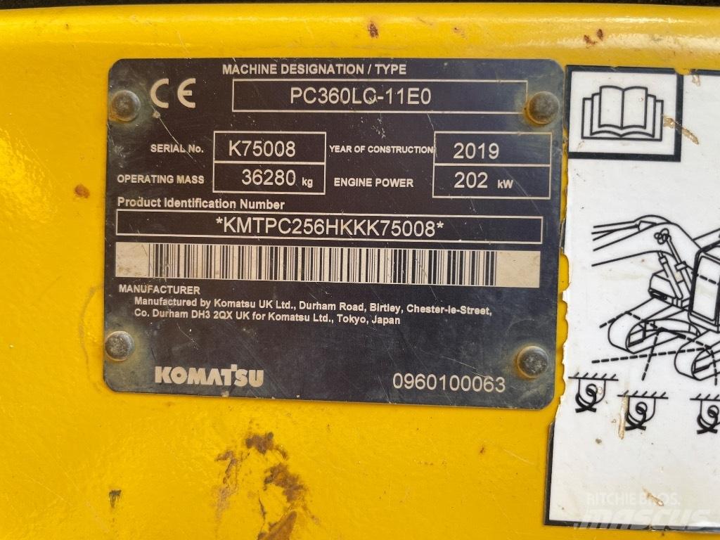 Komatsu PC 360 LC-11 Excavatoare pe șenile
