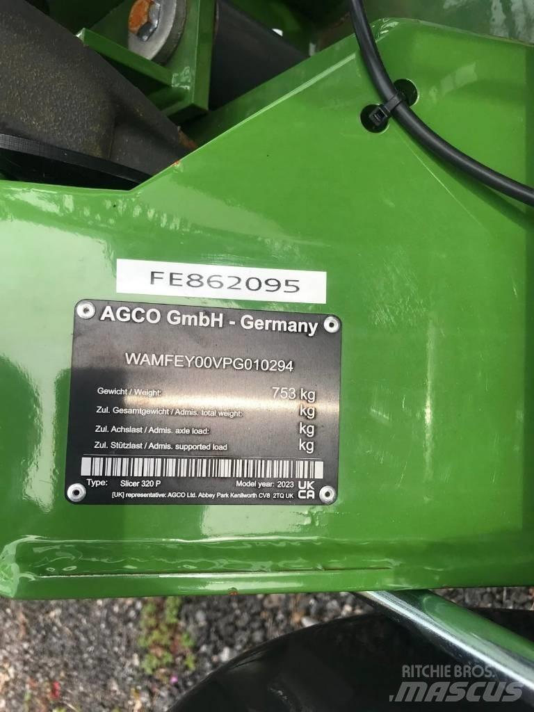 Fendt Slicer 320 P Cositoare de iarba