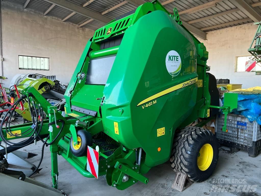 John Deere V461M Masina de balotat cilindric