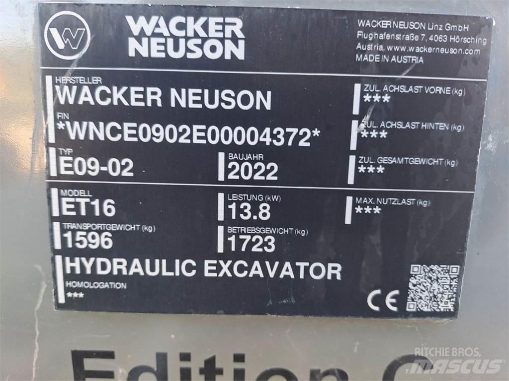 Wacker Neuson ET16 Excavatoare pe șenile
