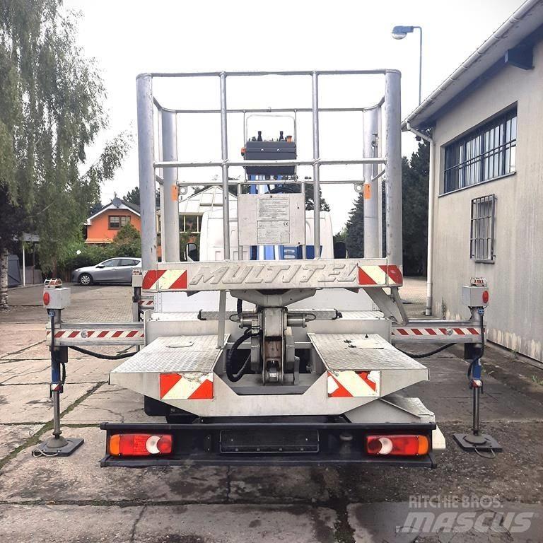 Multitel MT 162 Platforme aeriene montate pe camion