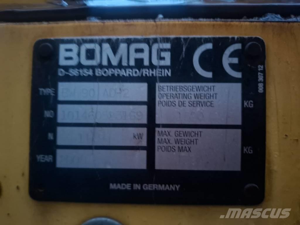 Bomag BW 90 AD-2 Cilindri compactori dubli