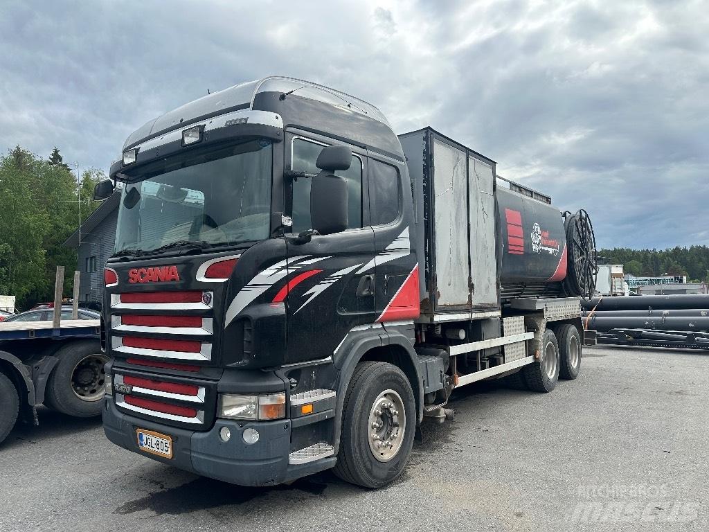 Scania R470 6x2 Camion vidanje