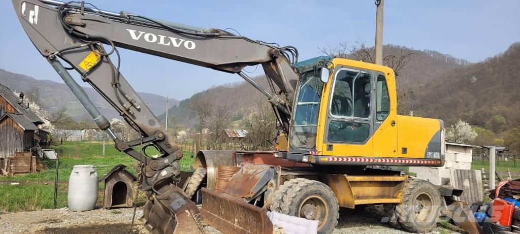 Volvo EW 160 Excavatoare cu roti