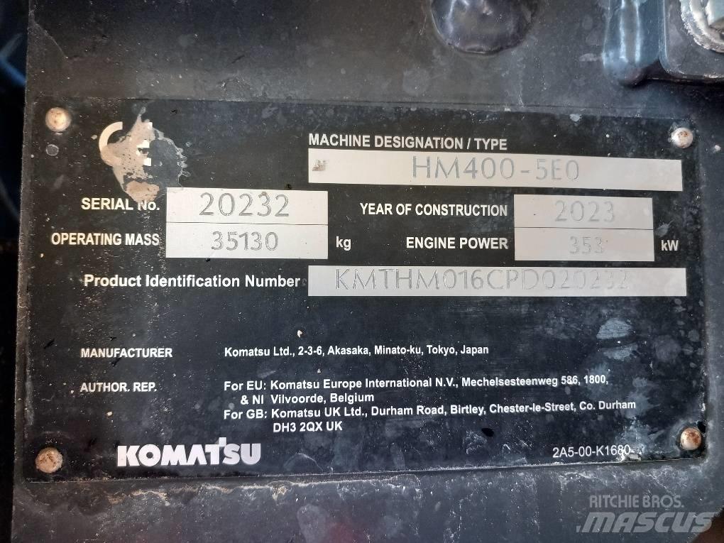 Komatsu HM400-5E0 Transportoare articulate