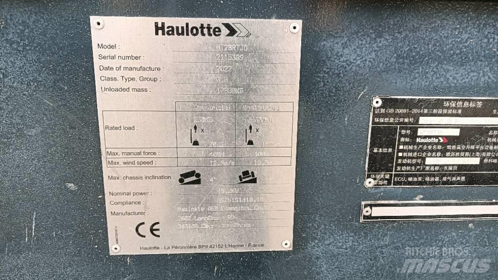 Haulotte HT28RTJO Nacele cu brat telescopic