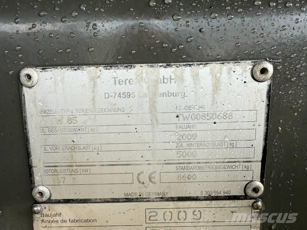 Terex TW 85 Excavatoare cu roti