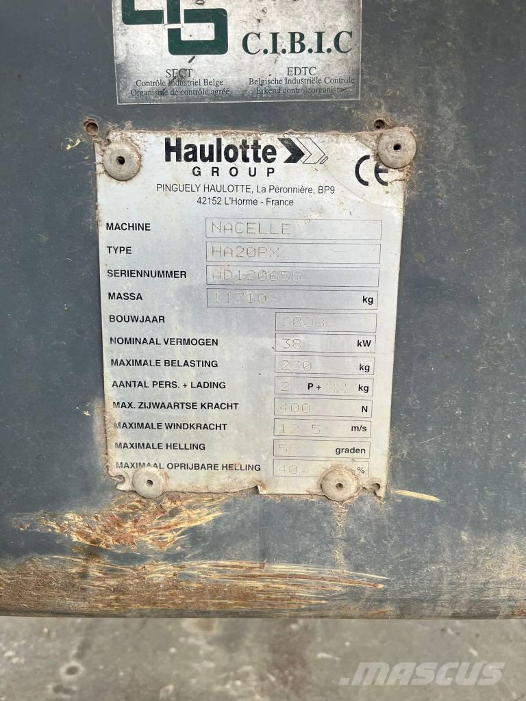 Haulotte HA 20 PX Nacele cu brat articulat