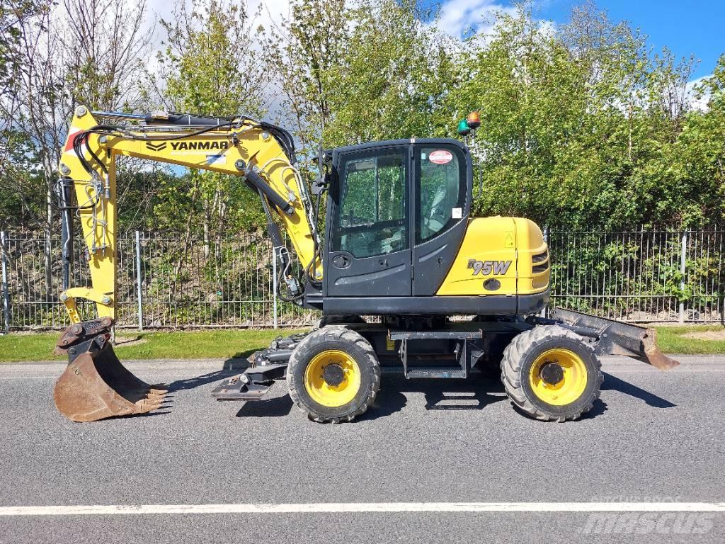 Yanmar B95W Excavatoare cu roti