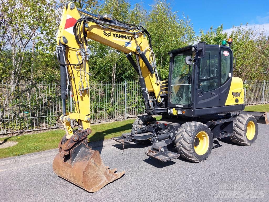 Yanmar B95W Excavatoare cu roti