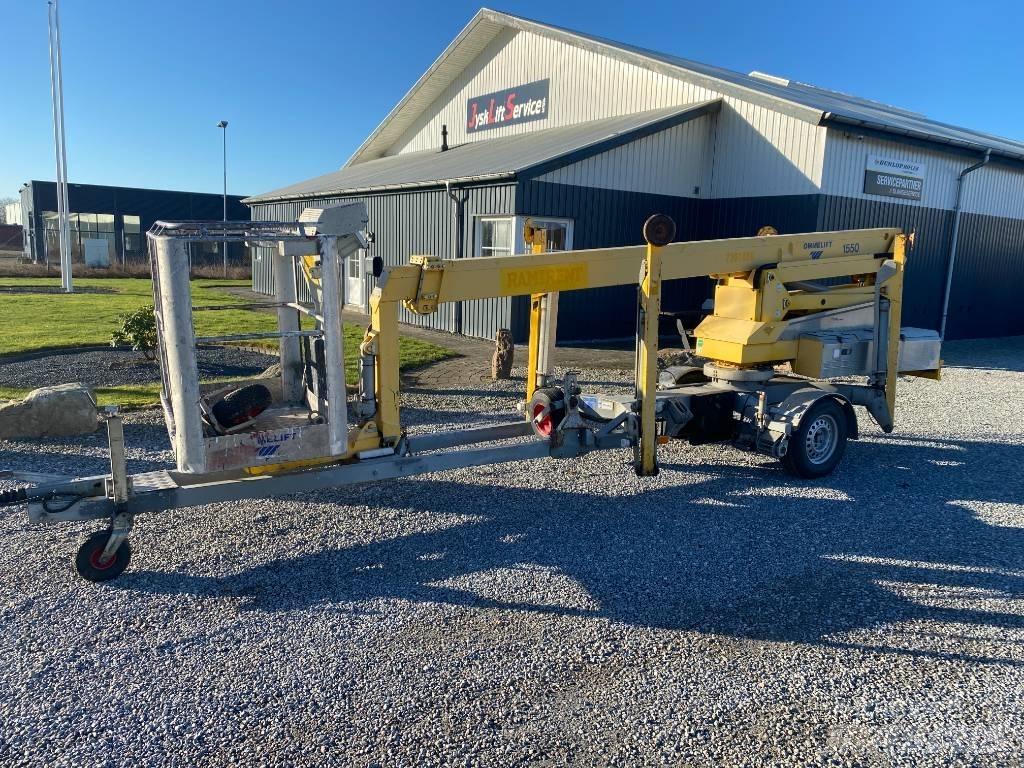 Omme 1550 EBZX Platforme aeriene montate pe remorca