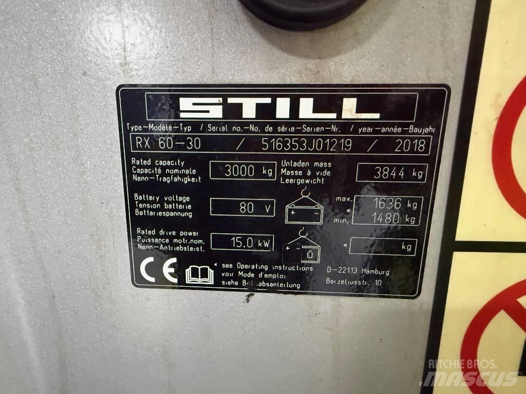 Still RX 60-30 Stivuitor electric