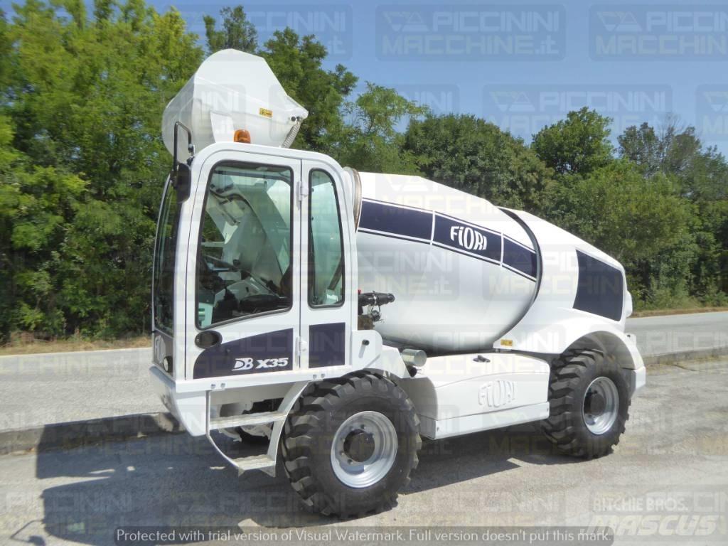 Fiori DBX35 Mixere beton/mortar
