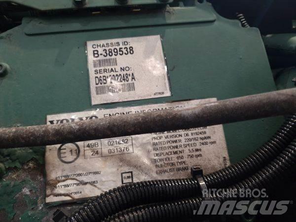 Volvo D6B220 EC09 Motoare