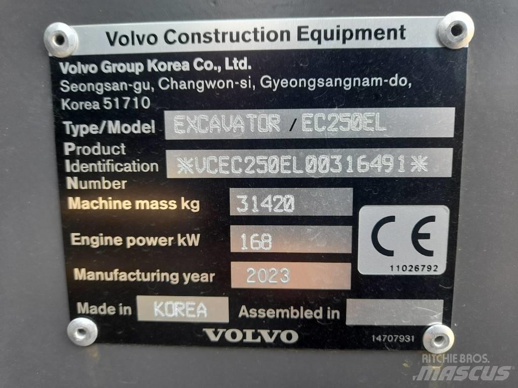 Volvo EC 250 EL Excavatoare pe șenile
