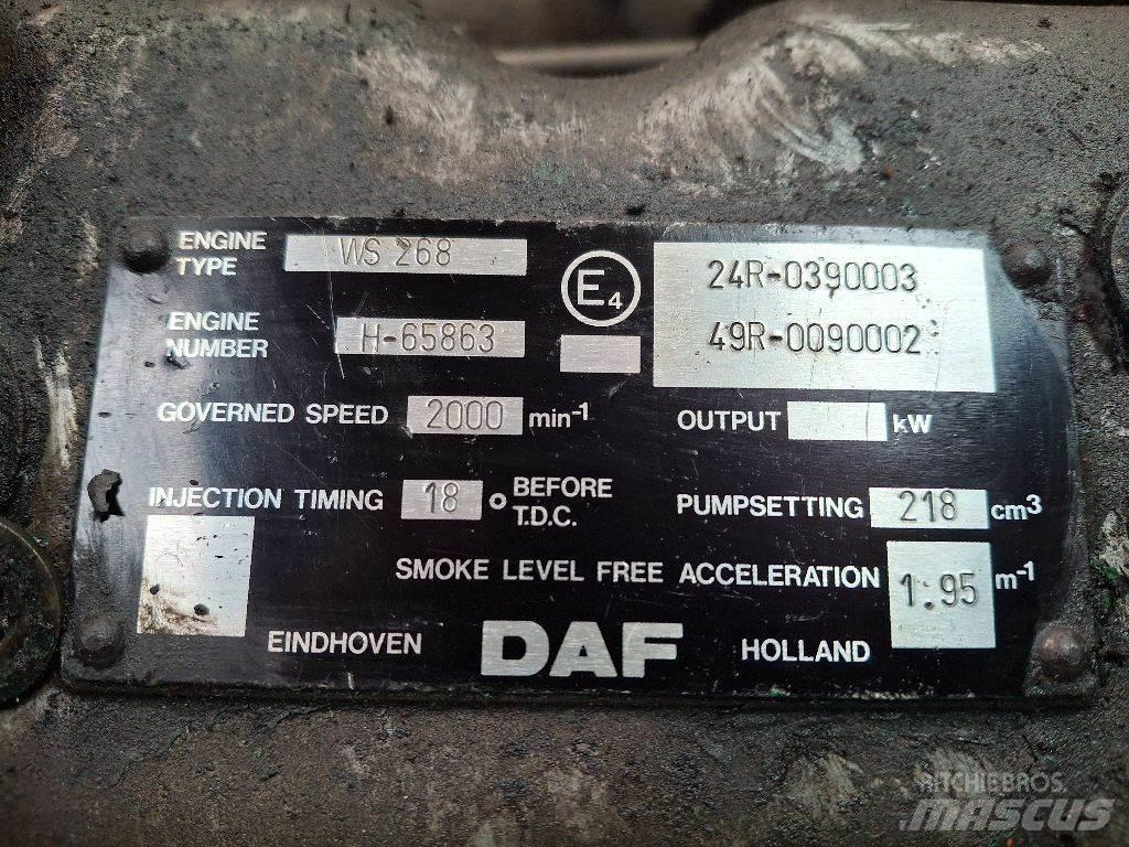 DAF WS268 Motoare