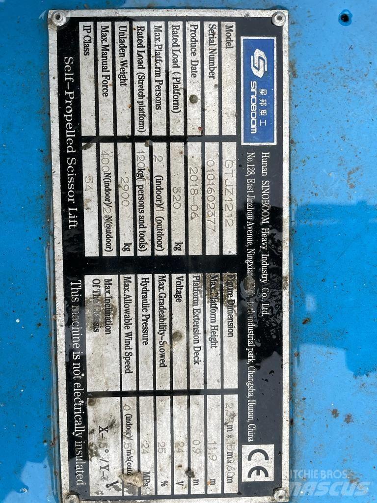 Sinoboom GTJZ 1212 Platforme foarfeca