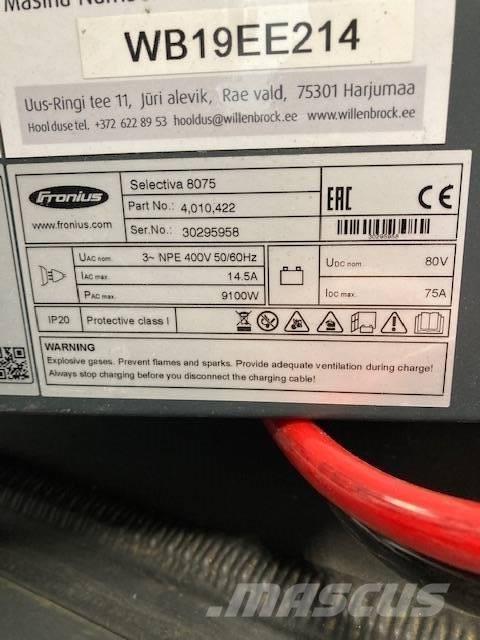 Linde E25/600RH/387 Stivuitor electric
