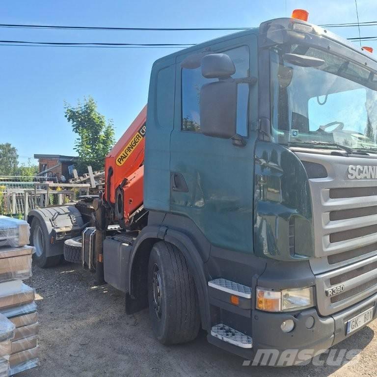 Scania R 380 Camioane cu macara