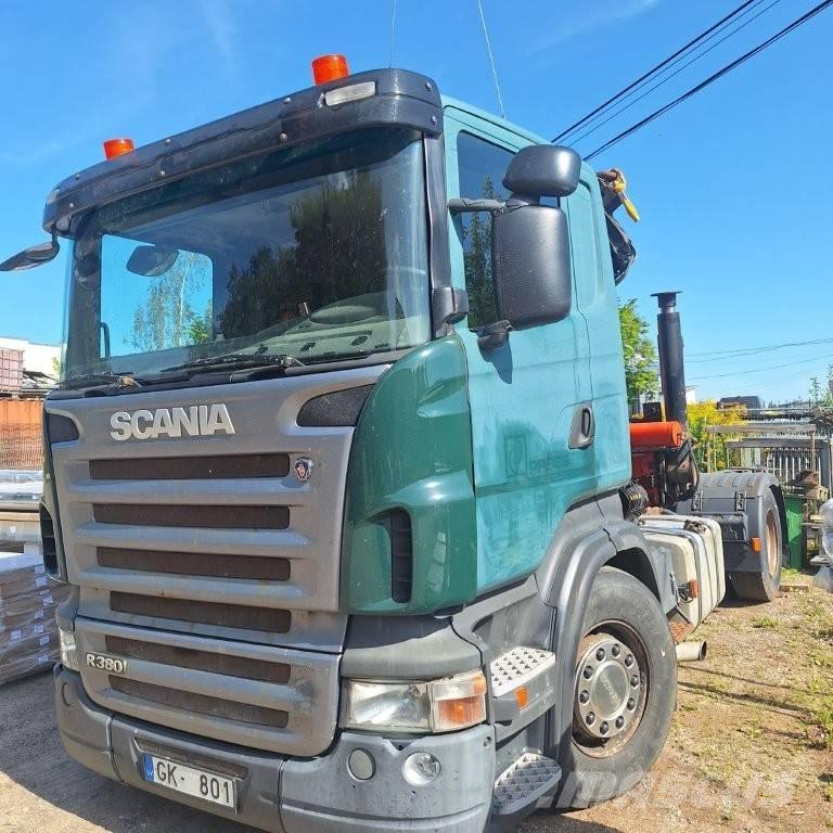 Scania R 380 Camioane cu macara
