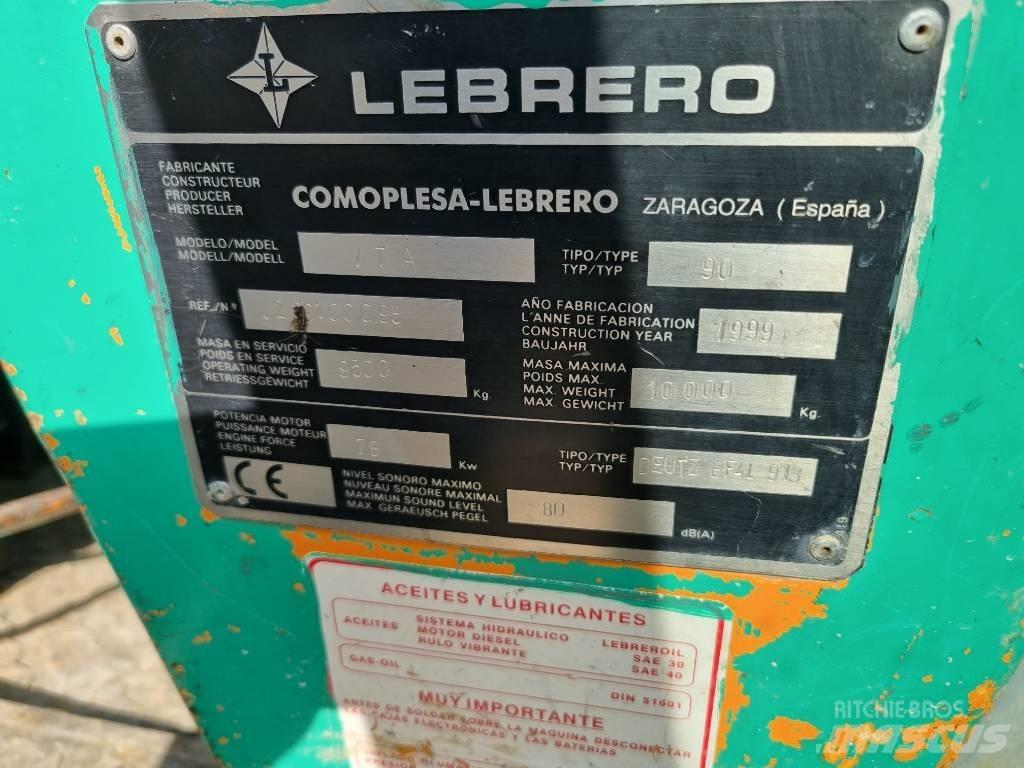 Lebrero VTA90 Cilindri compactori dubli