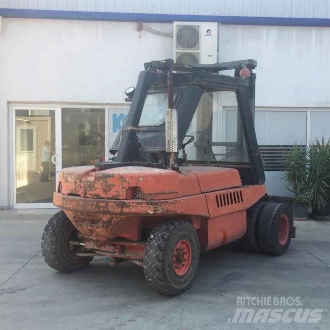 Linde H80D Stivuitor diesel