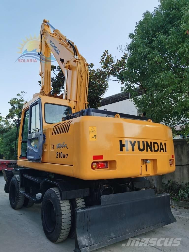 Hyundai robex 210w-7 Excavatoare cu roti