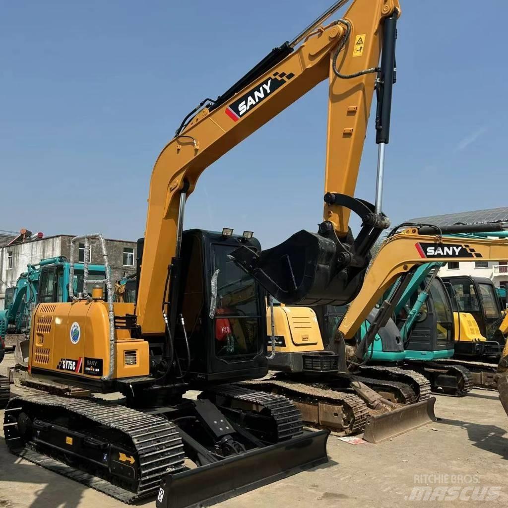 Sany 75 Excavatoare pe șenile
