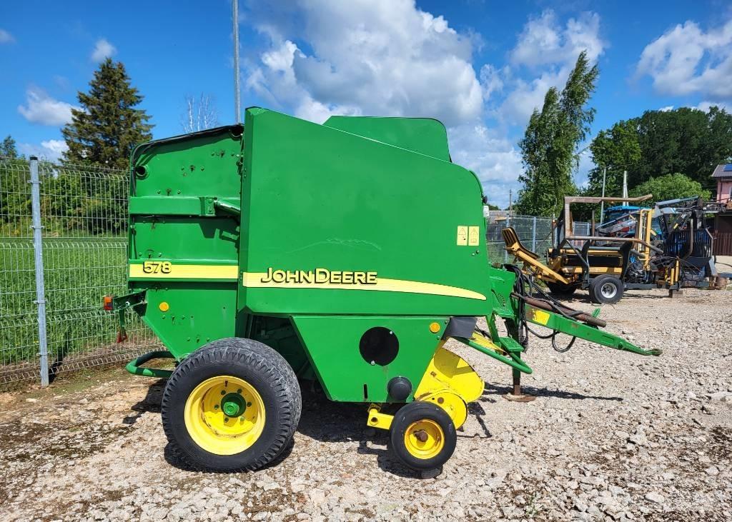 John Deere 578 Masina de balotat cilindric