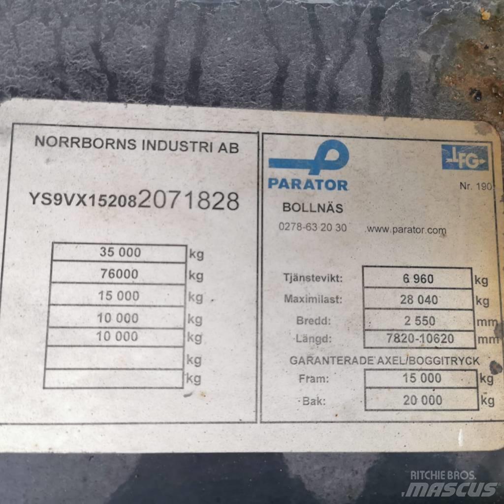 Parator VX 15-20 Remorci utilitare