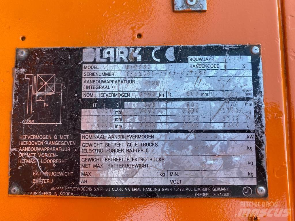 Clark CMP 25 Stivuitor diesel