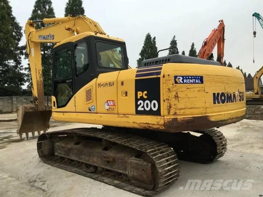 Komatsu pc200-7 Excavatoare pe șenile
