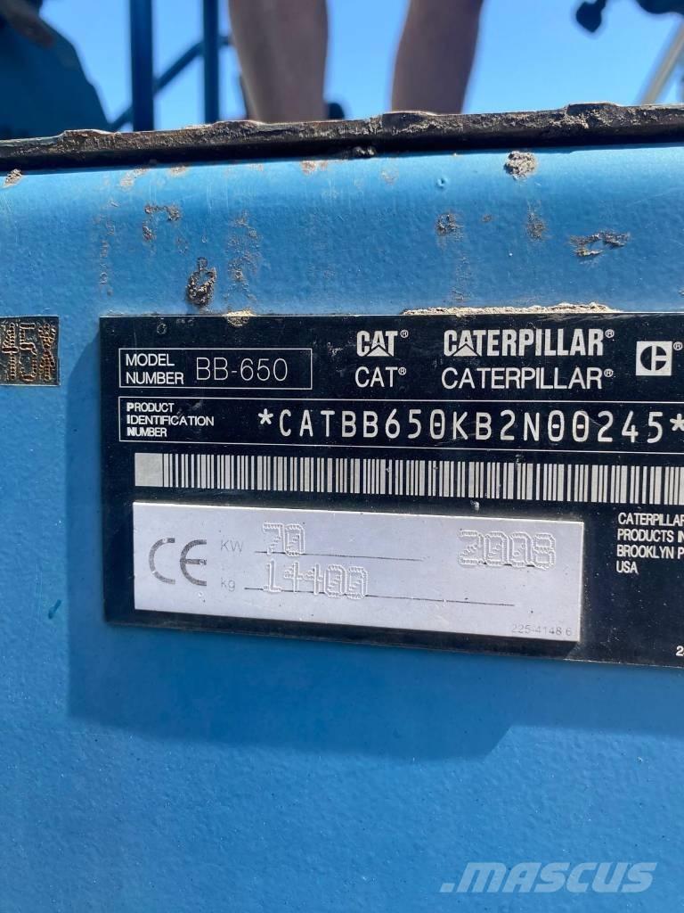 CAT BB 650 Pavatoare asfalt