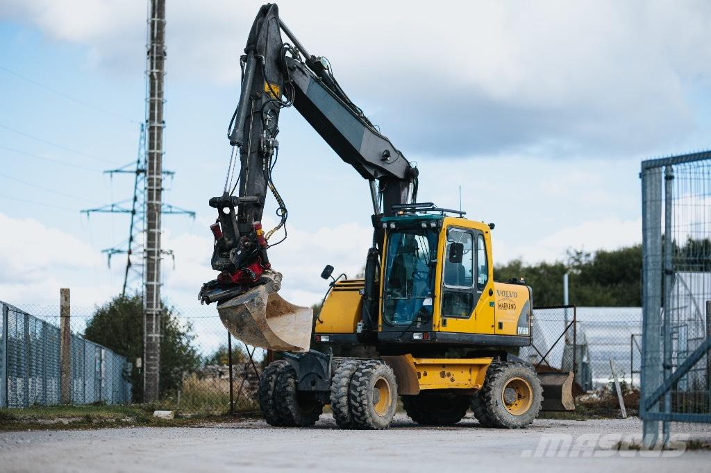 Volvo EW 160 B Excavatoare cu roti