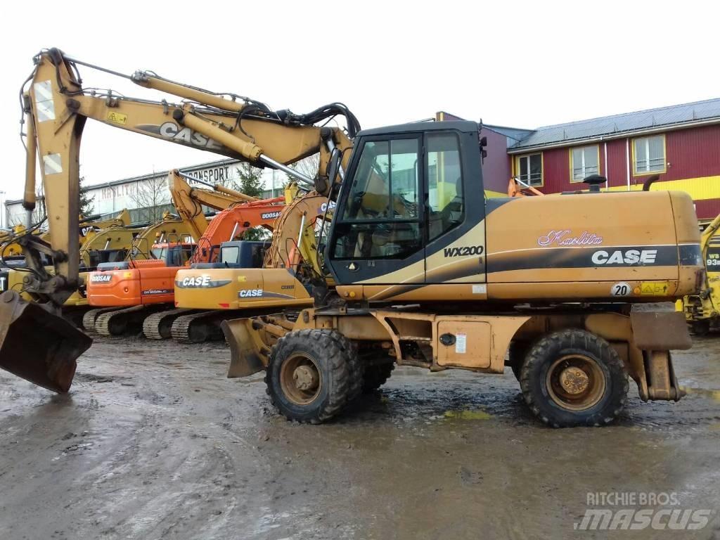 CASE WX 200 Excavatoare cu roti