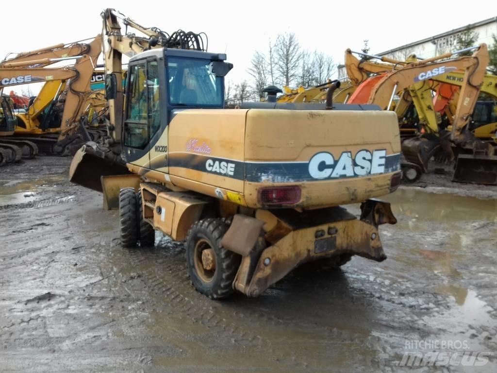 CASE WX 200 Excavatoare cu roti