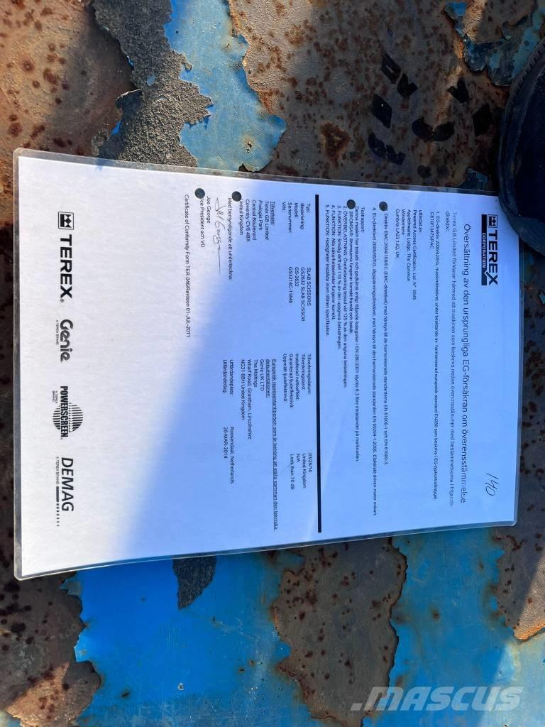 Genie GS 2632 Platforme foarfeca