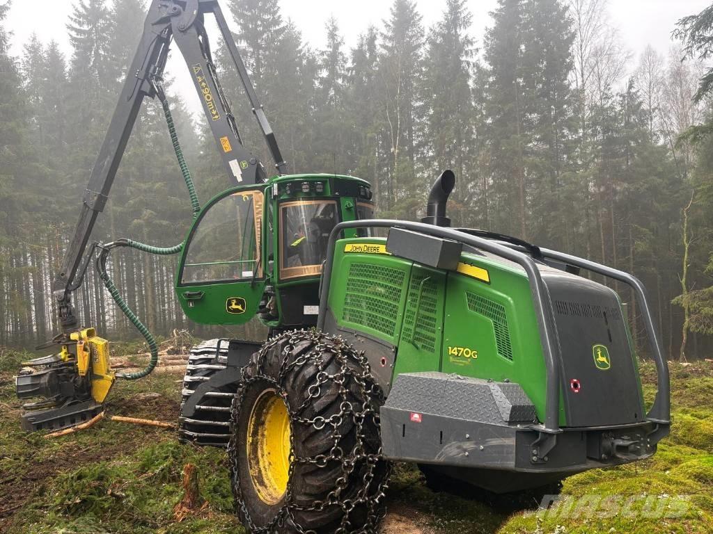 John Deere 1470 G Combine forestiere