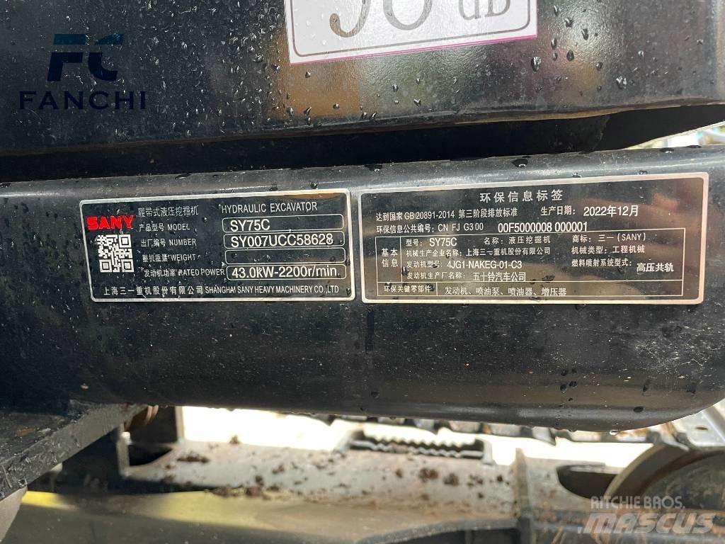 Sany SY 75 C pro Excavatoare 7t - 12t