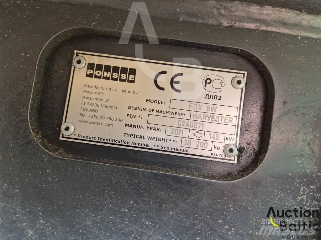 Ponsse Fox 8W Combine forestiere