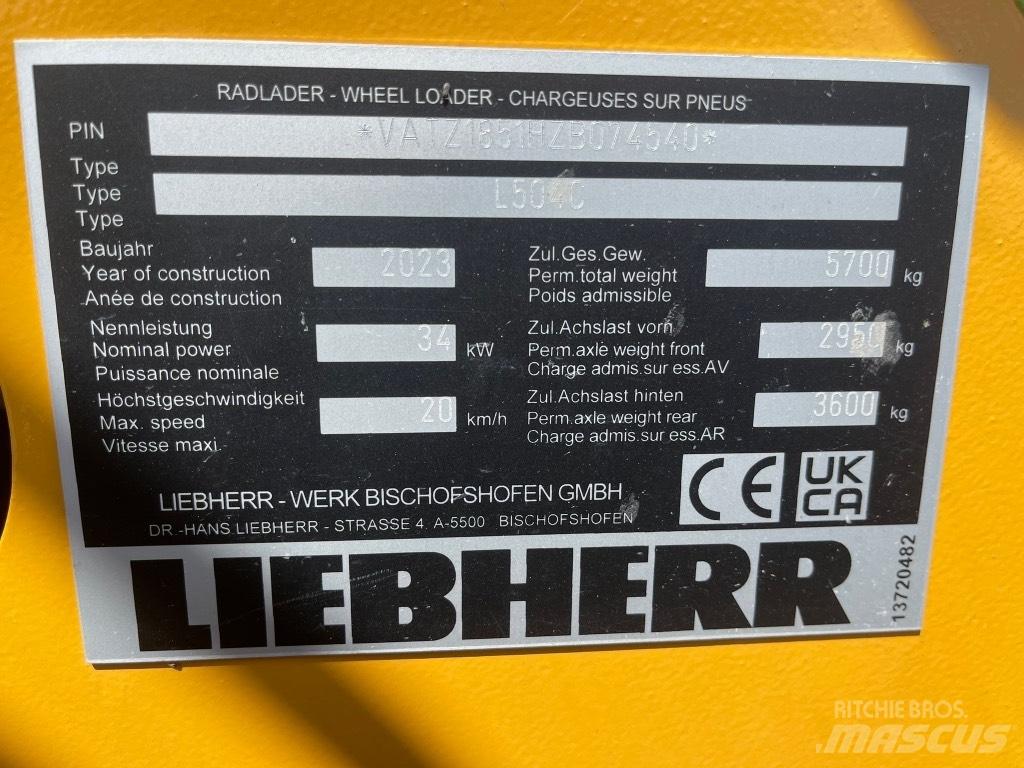 Liebherr L 504 Mini incarcatoare