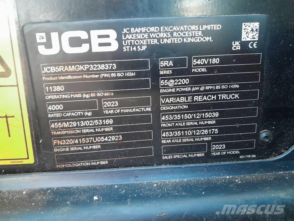 JCB 540.180 Stivuitoare telescopice